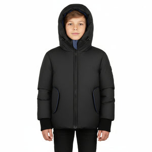 Pramie Blue Contrast Jacket (18M–16Y) | Stylish Kids’ Outerwear