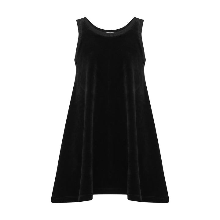 Parni Black Velour Short Jumper