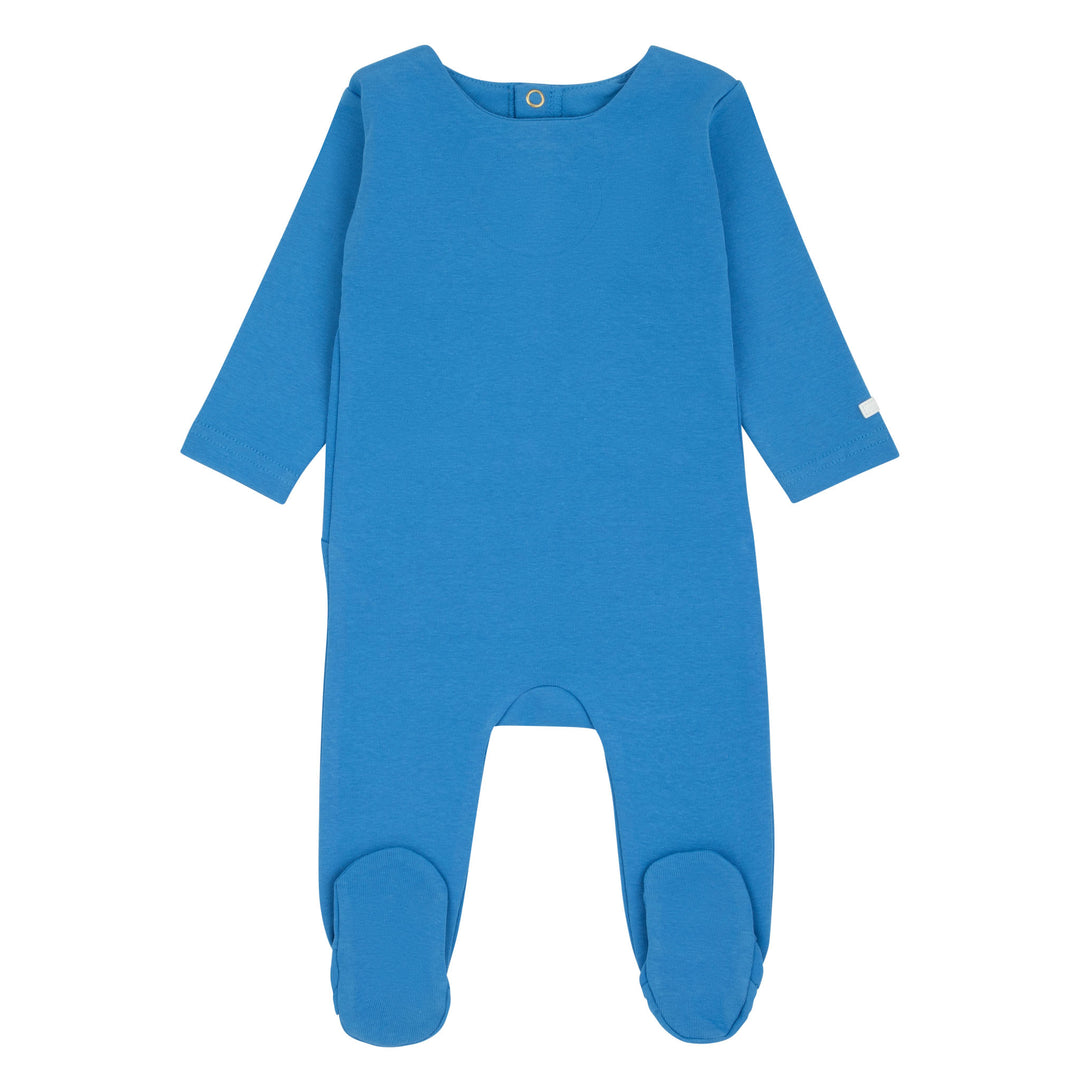 Cadeau Blue Bear Embossed Footie