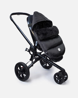 7AM Enfant Black PlushPOD – Ultra-Warm Baby Stroller Cover