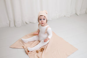 Cadeau' Baby Suspenders Collection Girls Footie