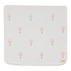Bebe Bella Pink Hot Air Balloon Blanket