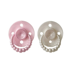 CMC Gold - CMC 'Bubble' Dummies Pearl Blush + Pearl White: Size 1