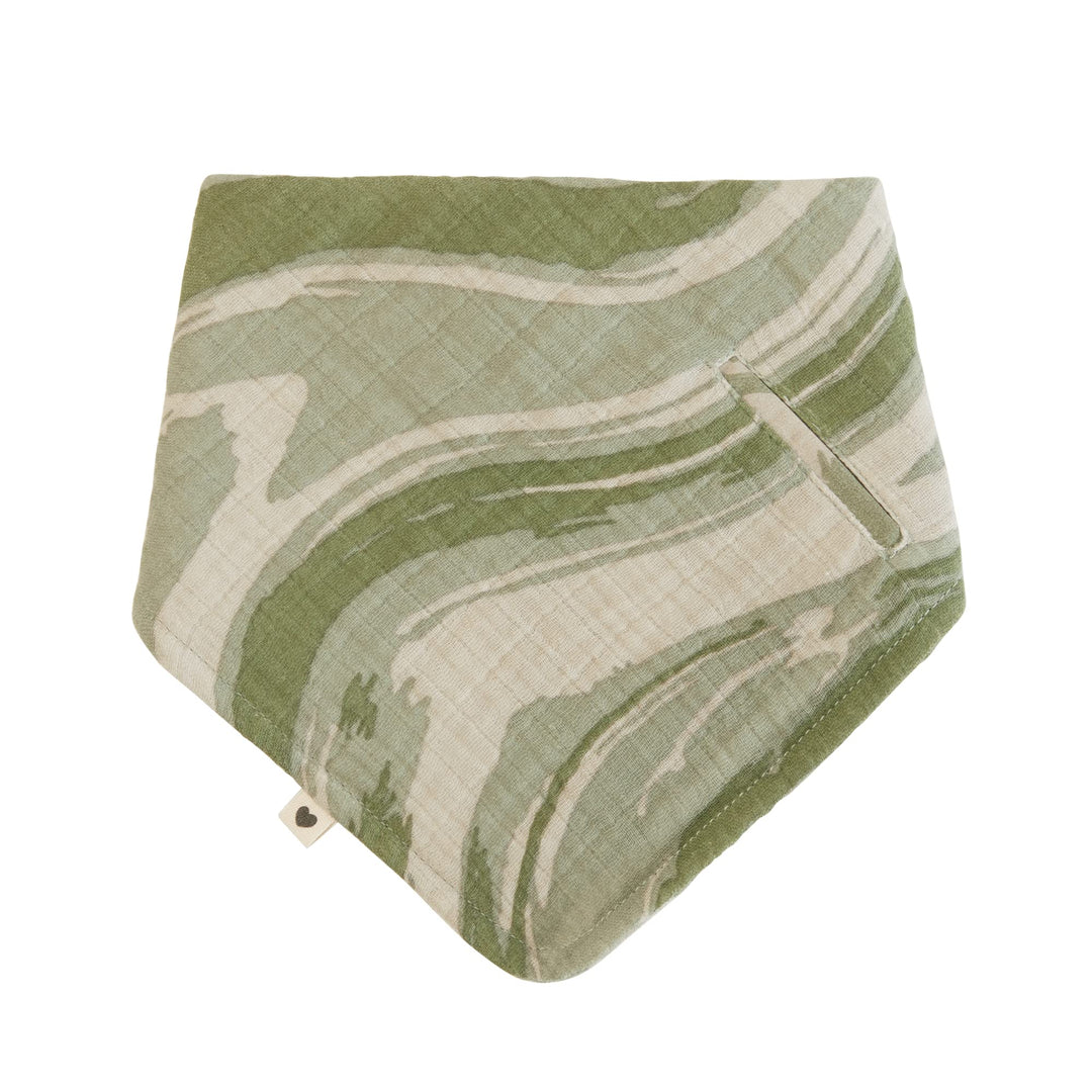 BIBS TIE DYE BANDANA BIB SAGE