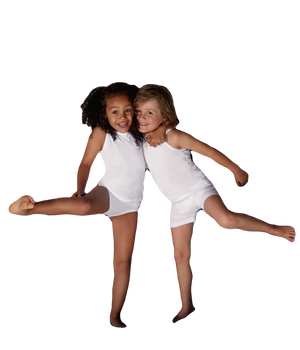 Petit Bateau - Pack of 2 white tank tops
