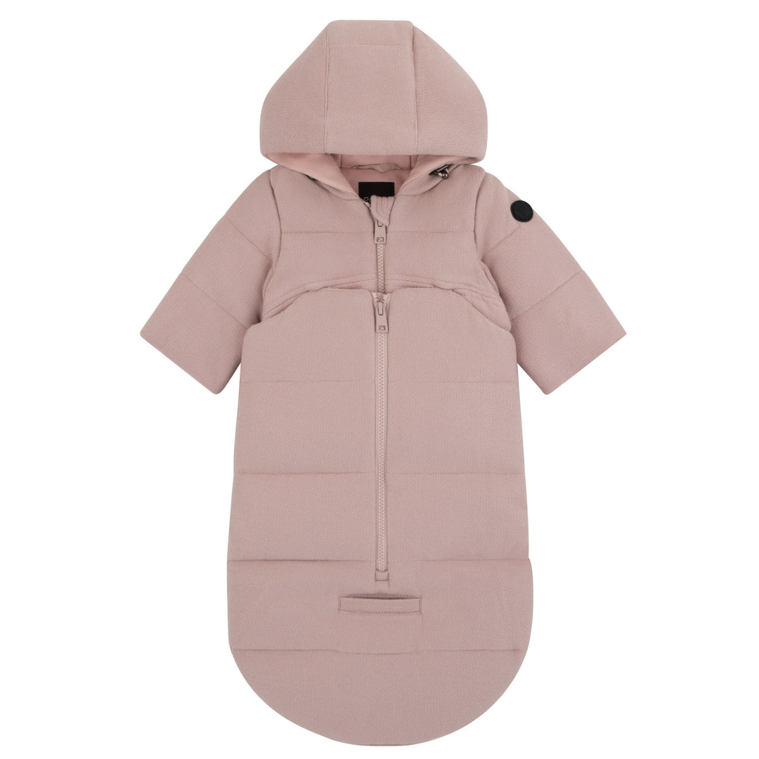 Pramie Mauve Knit Snowsuit