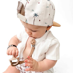 Calla & Friends - Nash Everything Clip - Checkered: Linen