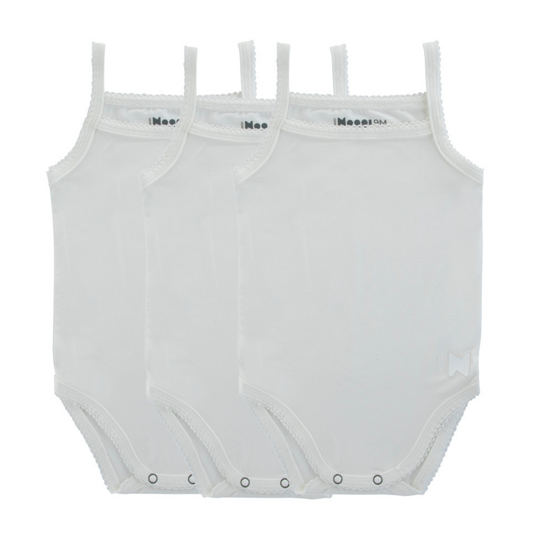 Noggi Wear | Bamboo Cotton Apparel - White (Girl)