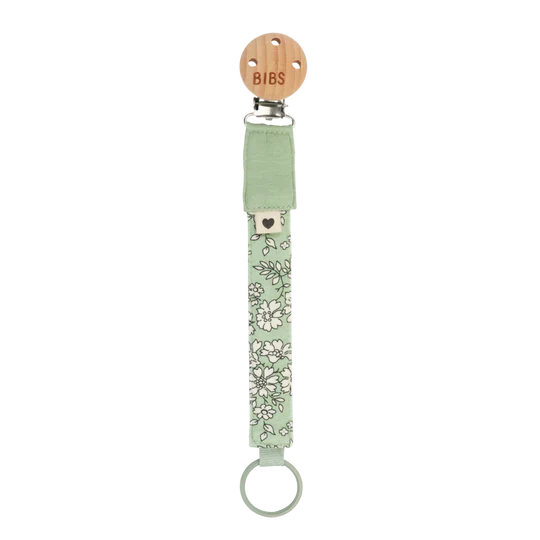 Bibs x Liberty Fabric Pacifier Clip | Stylish & Secure Dummy Holder