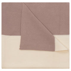 Mini P Pink Colorblock Blanket