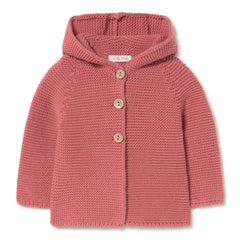 Li & Me – Knit Hooded Cardigan