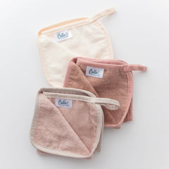 Calla & Friends - Washcloth Set: Petal Pink