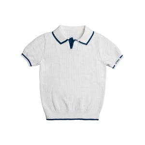 Bonjour Boys Trim Logo Sweater