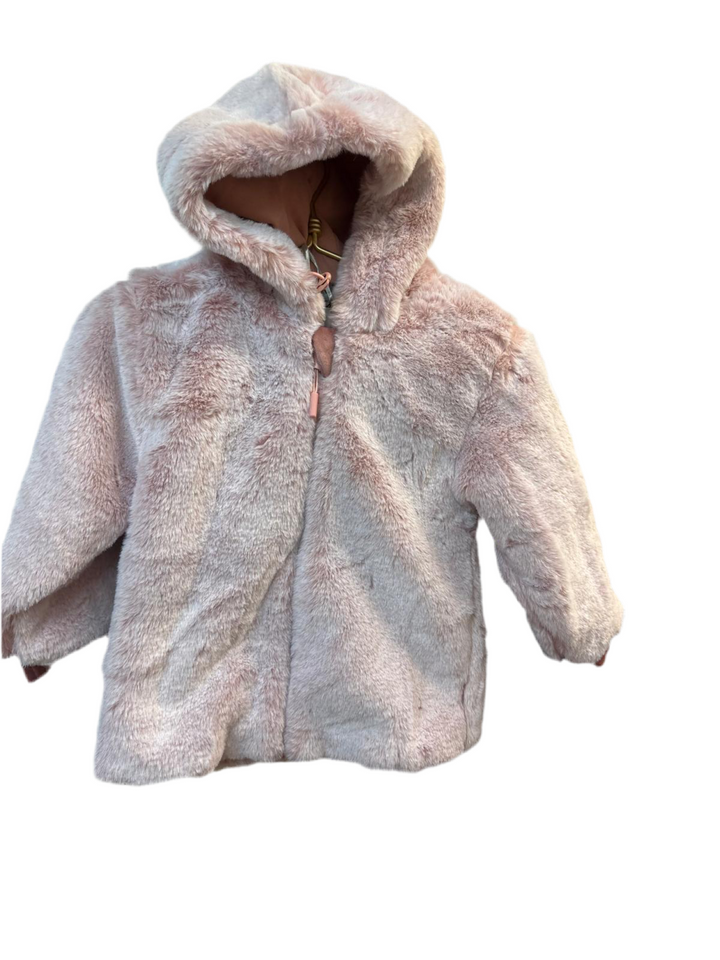 Little Lux Frosted Fur Jacket