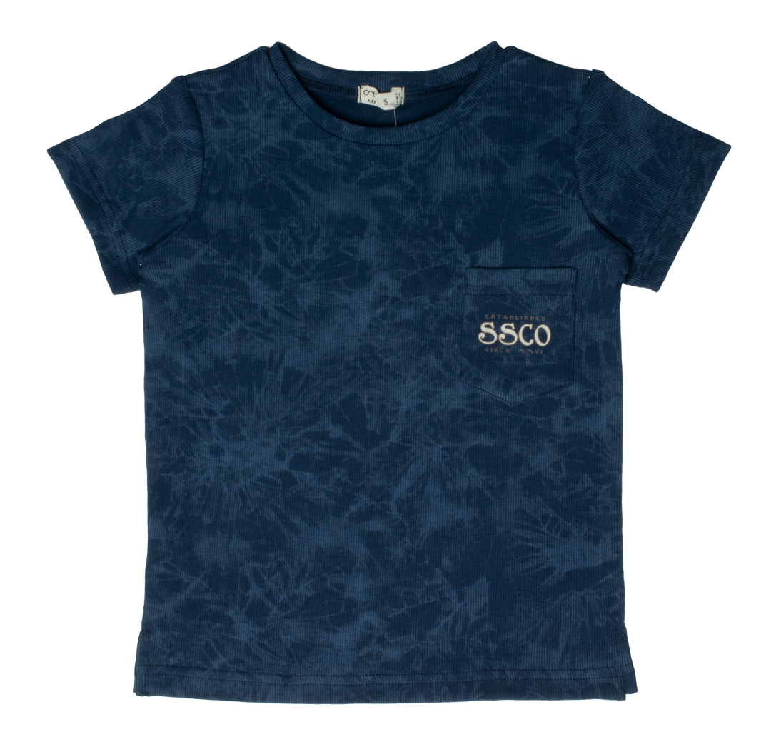 Crew Kids Blue Rib Tee