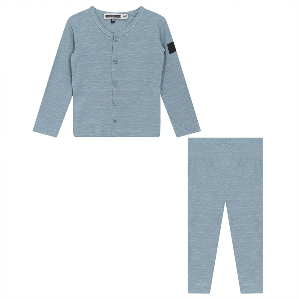 Whipped Cocoa Blue Grandpa Style Boys Pjs
