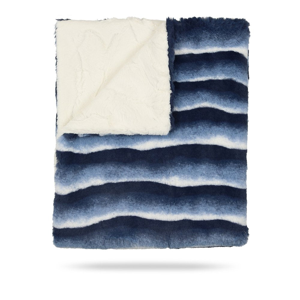 Peluche Blue Ombre Super Fluff Blanket