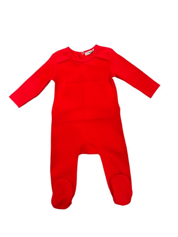 LITTLE LUX EMBOSSED FOOTIE