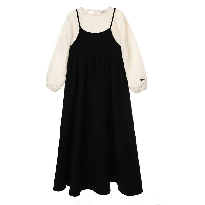 Bonjour Gauze Tie Maxi with Shirt