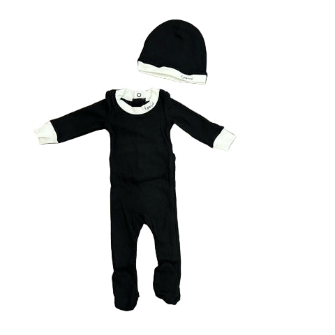 Parni Black Boys Baby Footie