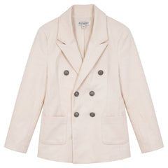 Blumint – Velvet Blazer | Cream