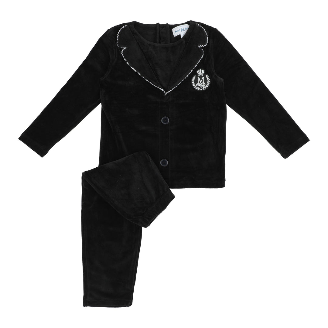 Miss Mini Boys Blazer Pajamas