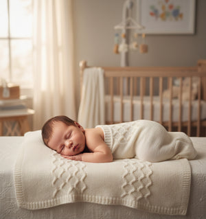 Baby Sea Blue Blanket