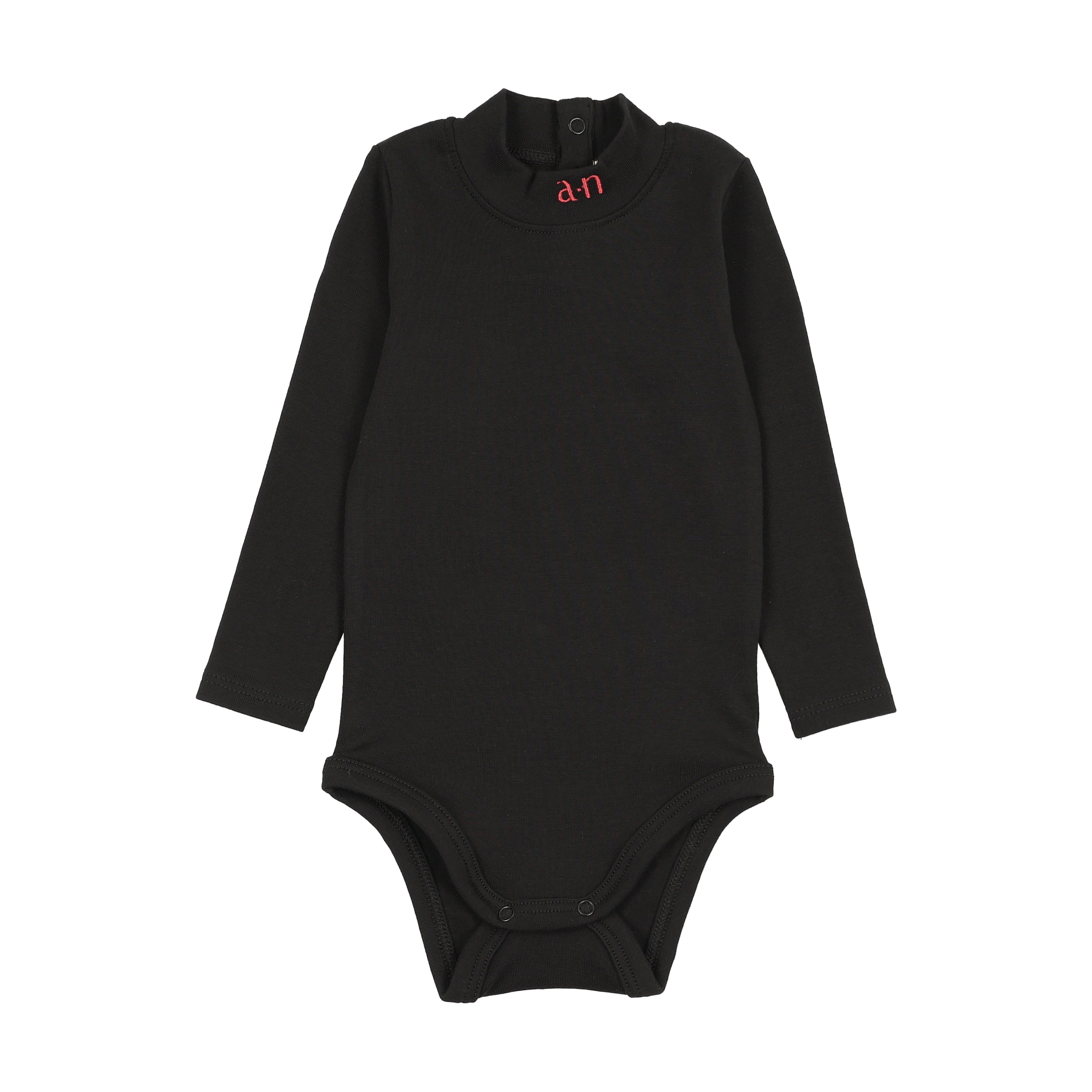 Ann of Nan Toddler Black Velour Romper with Onesie