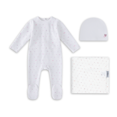 Mini Label Butterfly All Over Print Gift Set Girls Soft Cotton Baby Outfit Butterfly Print Design