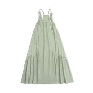 Bonjour Green Striped Patch Maxi