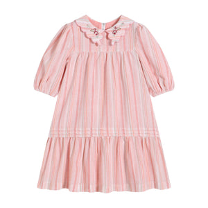 Limonana Colonial Blush Striped Dress
