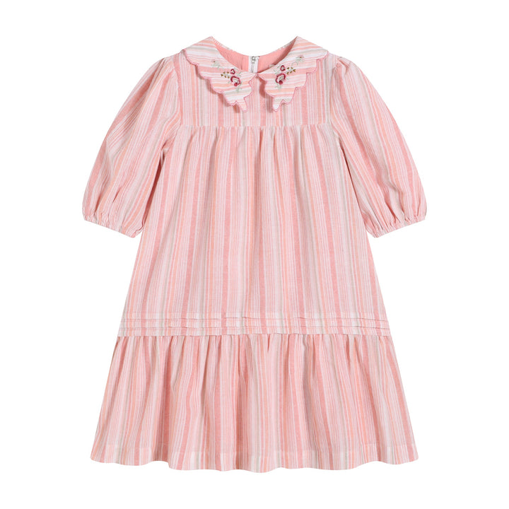 Limonana Colonial Blush Striped Dress