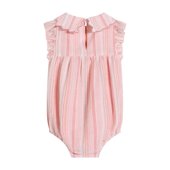 Limonana Colonial Blush Striped Romper
