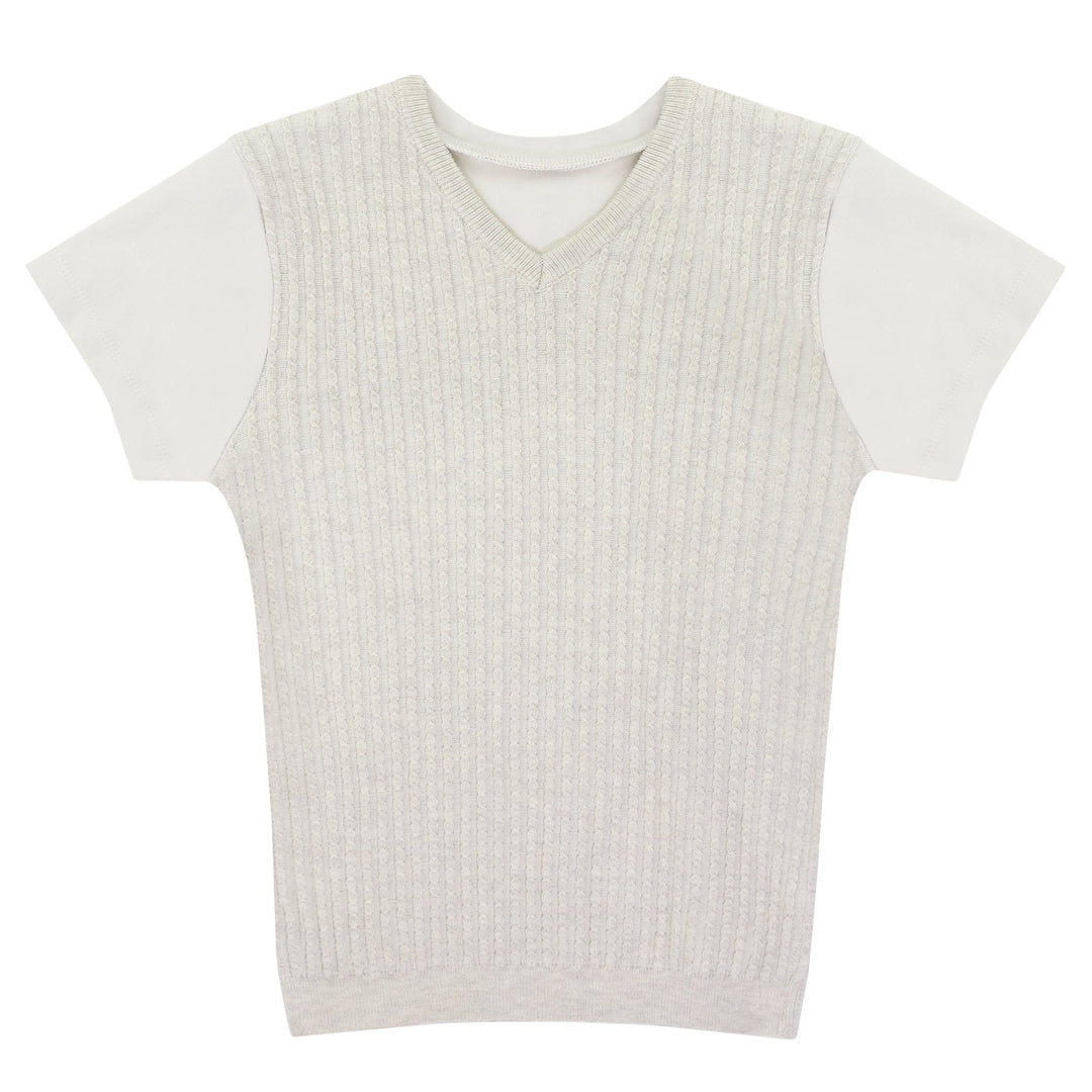 Kipp Natural Cable T-Shirt Sweater