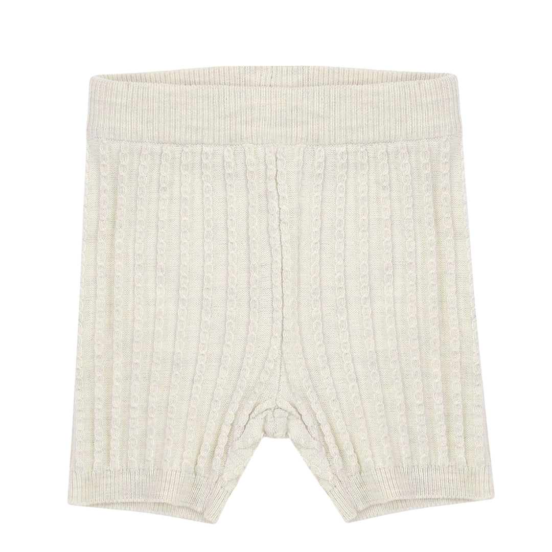 Natural Cable Shorts