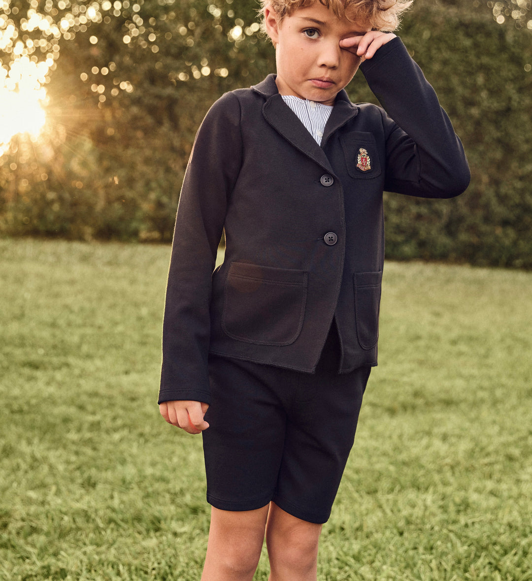 Parni Black Milano Shorts