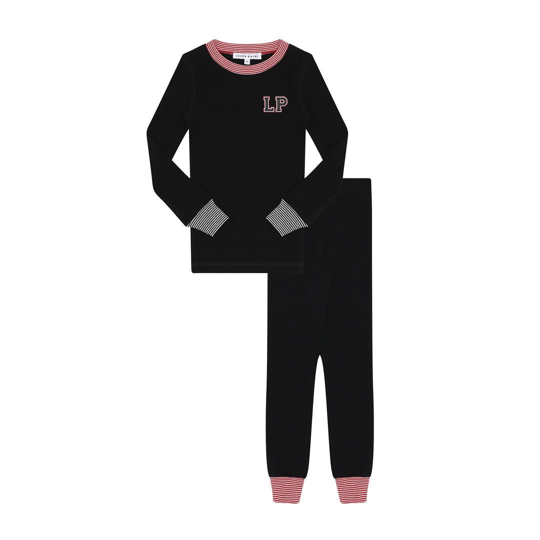 Parni Black Varsity Pjs