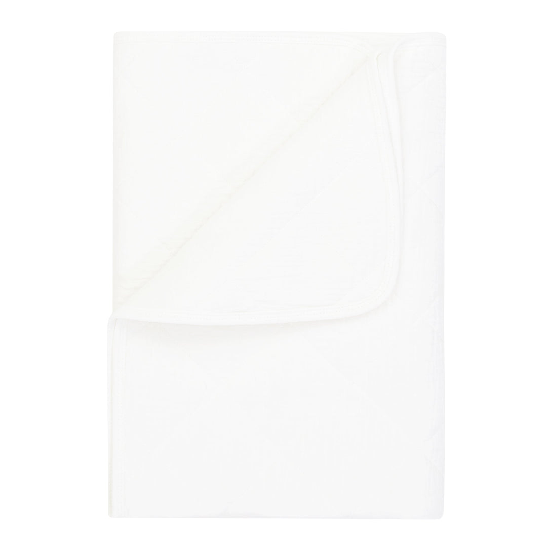 Kipp Baby White Cotton Blanket