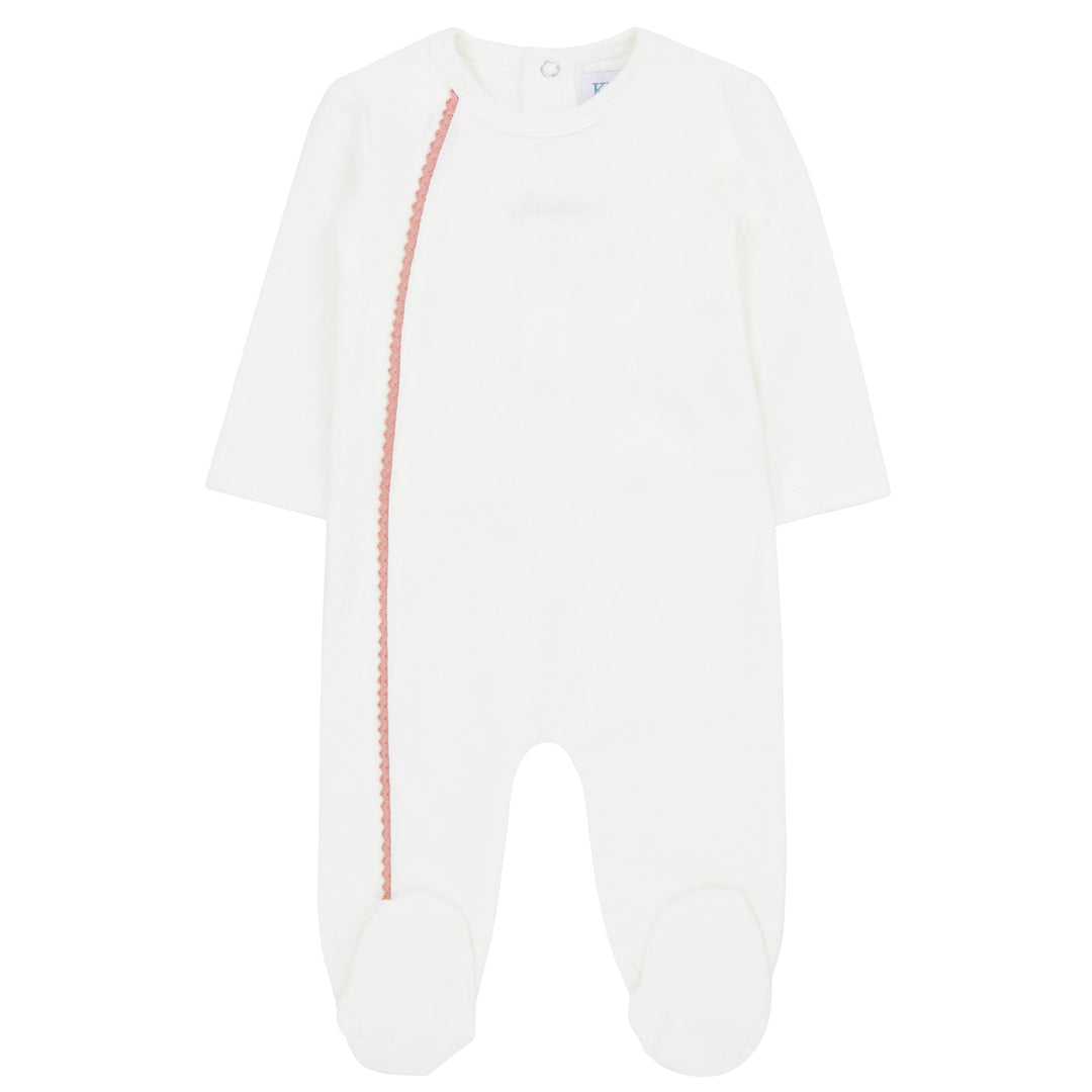 Kipp Baby Blush Scallop Footie