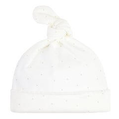 Kipp Baby White Dot Knotted Beanie