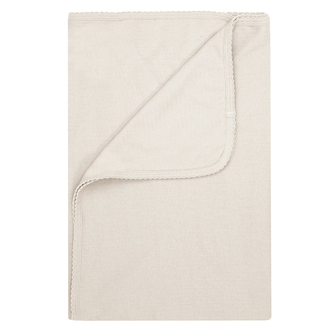 Kipp Baby Stone Twill Tape Blanket