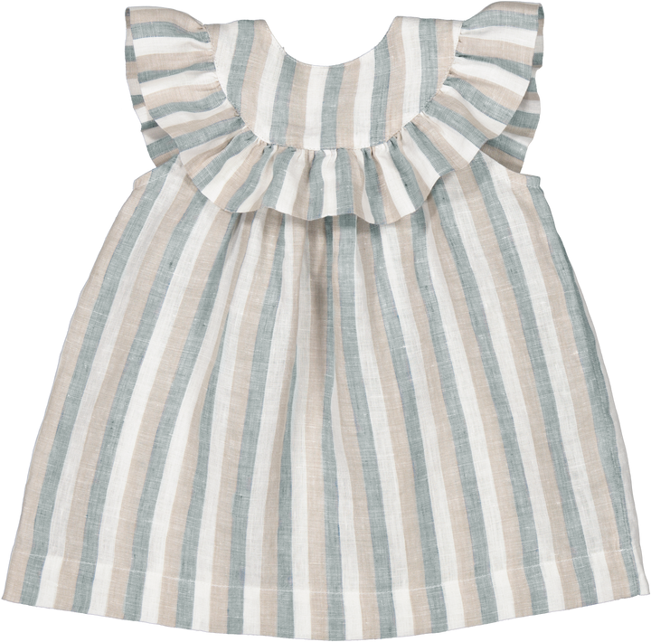 MarMar Dusty Blue Stripe Drussa Dress