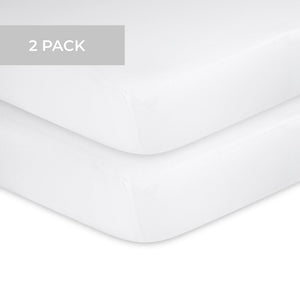 2 pack crib sheet set