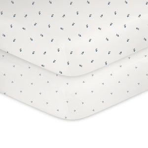 Ely's & Co 2 Pack Waterproof Berries & Cluster Dot Sheets