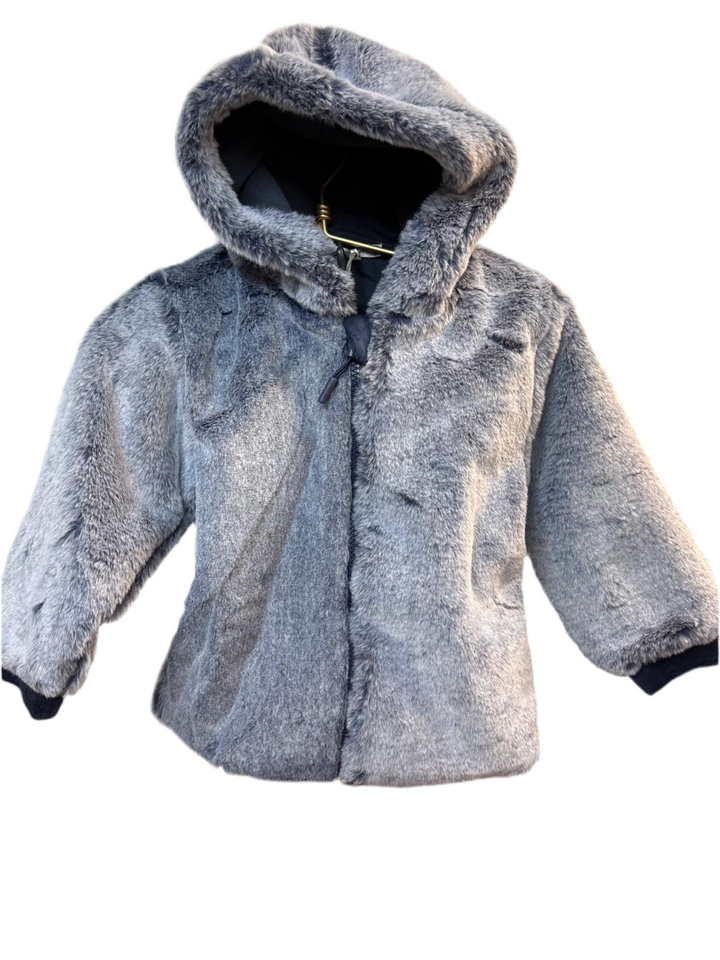 Little Lux Frosted Fur Jacket