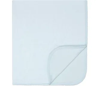 Parni Light Blue Baby Velour Blanket