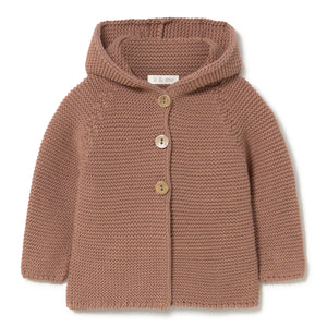 Li & Me – Knit Hooded Cardigan
