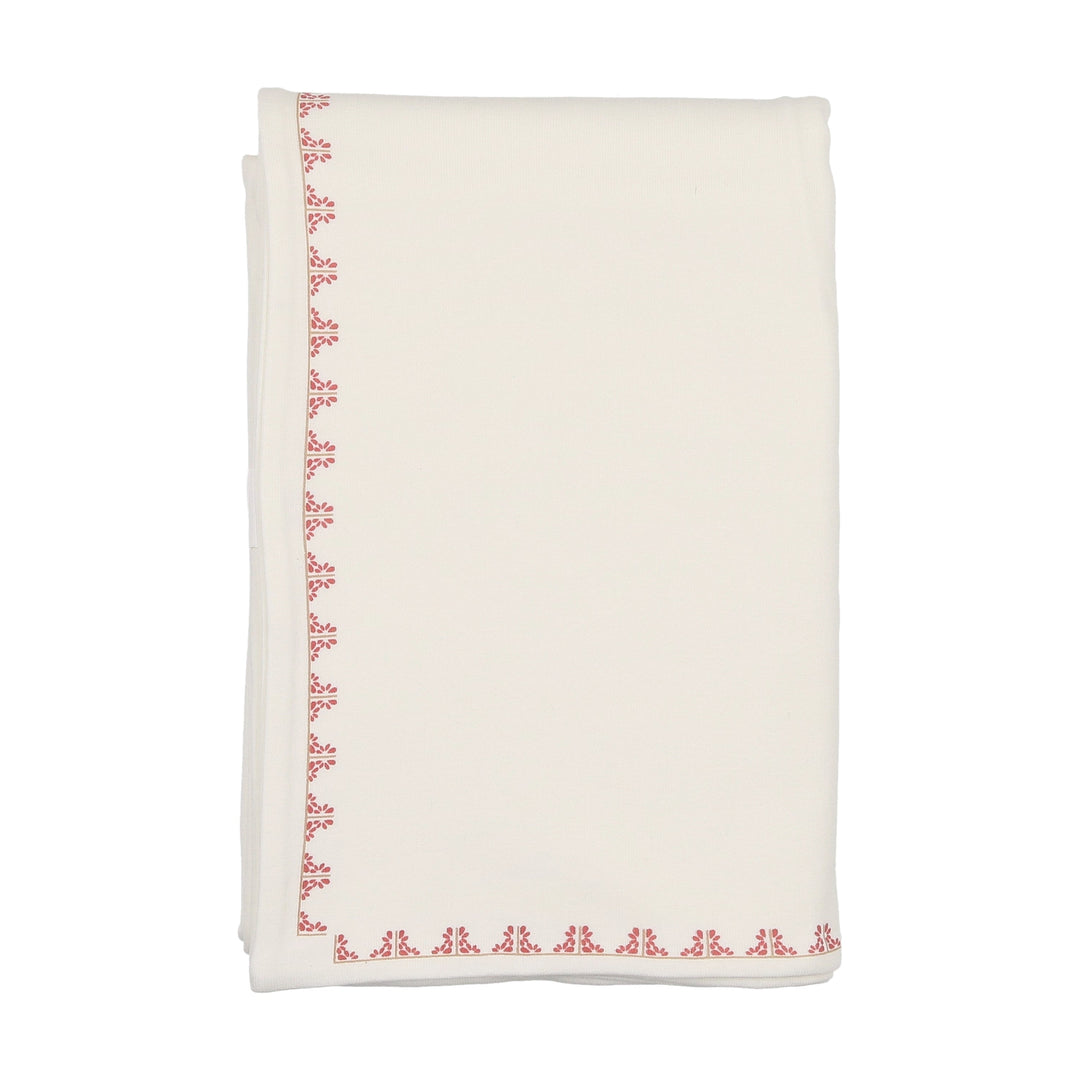 Bee & Dee Girls Chalk White Dutch Baby Blanket
