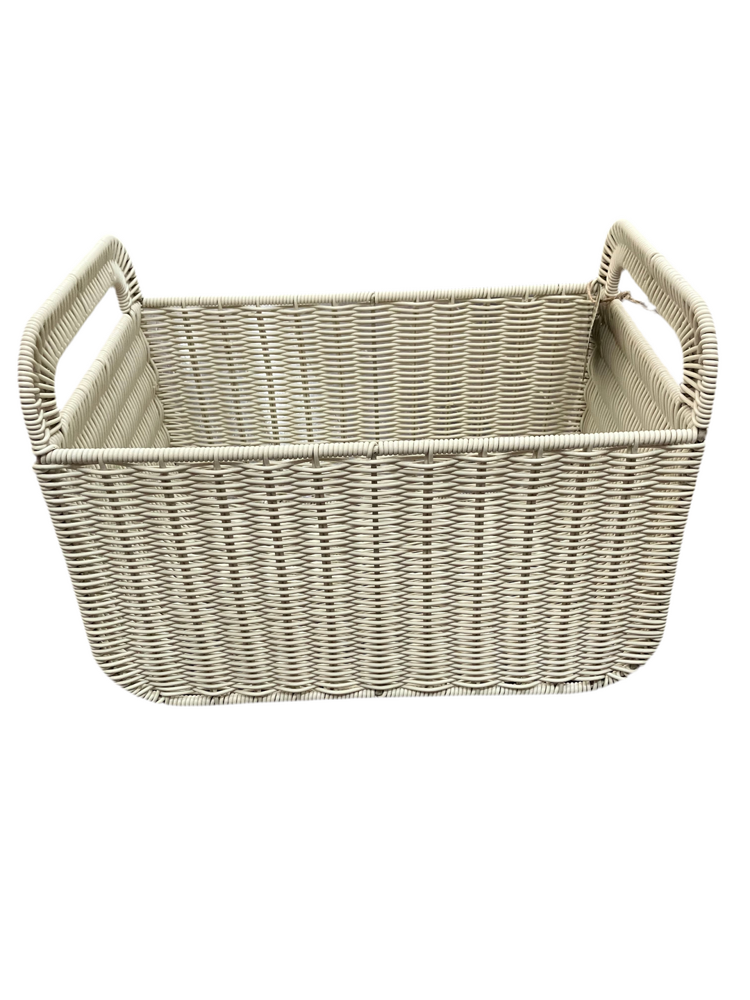 Wicker Storage with Handles