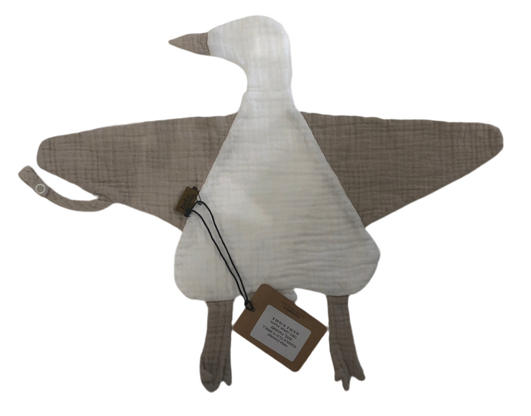 Hebe Beige Muslin Cuddle Cloth Lovey